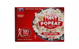 PopEat Microwave Popcorn Diet Lovers  Pack  35 grams